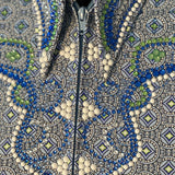 Show Clothes - Blue and Green Show Shirt (XL) - Lisa Nelle