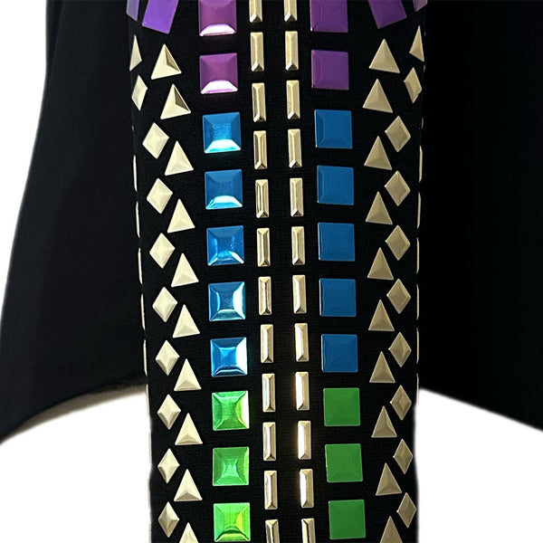 Show Clothes - Jewel Tones Show Shirt (S) - Lisa Nelle