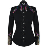 Show Clothes - Jewel Tones Show Shirt (S) - Lisa Nelle