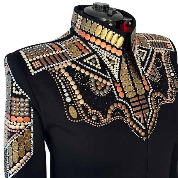 Show Clothes - Earth Tones All Day Jacket (3X/4X) - Lisa Nelle