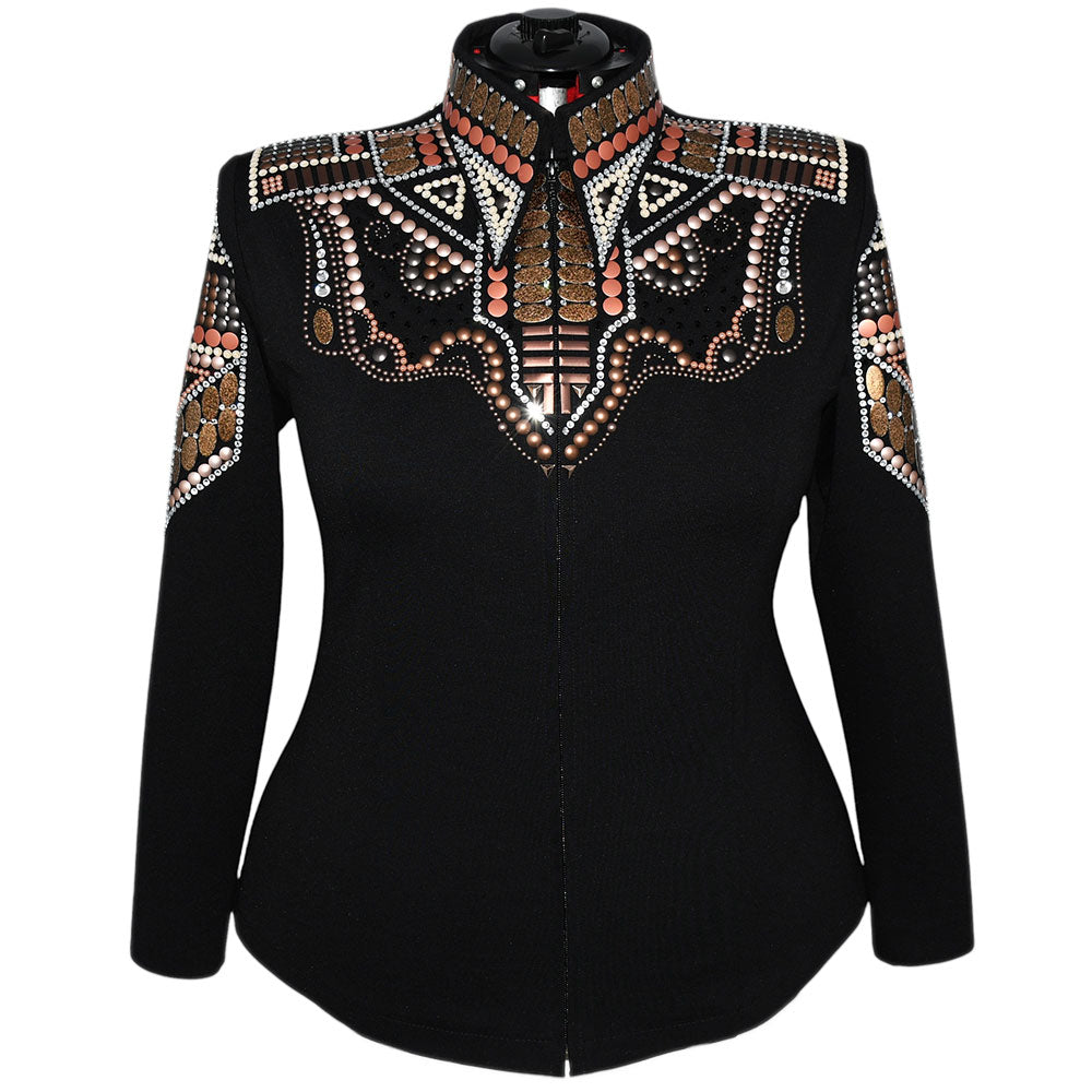 Show Clothes - Earth Tones All Day Jacket (3X/4X) - Lisa Nelle