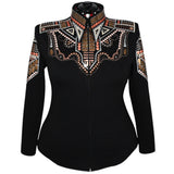 Show Clothes - Earth Tones All Day Jacket (3X/4X) - Lisa Nelle