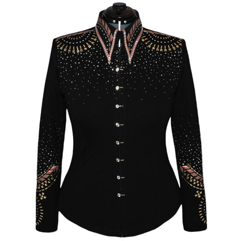 Rosé and Gold Show Shirt (L)