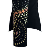 Show Clothes - Rosé and Gold Show Shirt (L) - Lisa Nelle