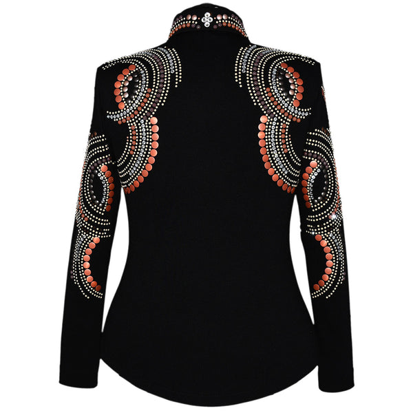 Show Clothes - Warm Tones Show Shirt (XL) - Lisa Nelle