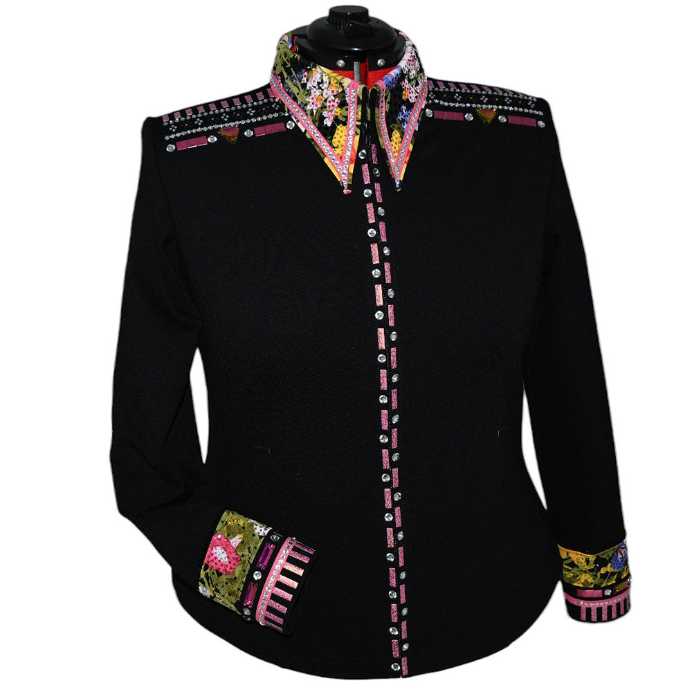 Show Clothes - Floral Show Shirt (2X) - Lisa Nelle