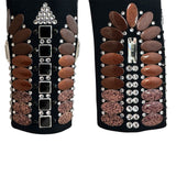 Rose Western Show Shirt (S/M)