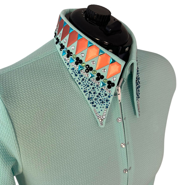 Show Clothes - Mint Show Shirt (M) - Lisa Nelle