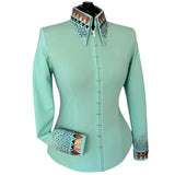 Show Clothes - Mint Show Shirt (M) - Lisa Nelle