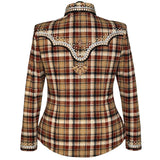 Plaid Western Yoke All Day Shirt (1X/2X)