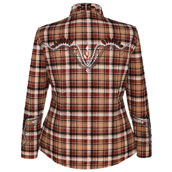 Show Clothes - Western Plaid All Day Shirt (5X) - Lisa Nelle