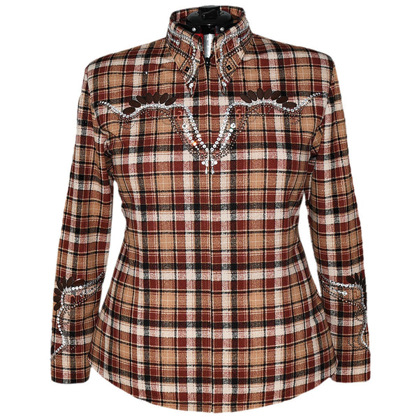 Show Clothes - Western Plaid All Day Shirt (5X) - Lisa Nelle