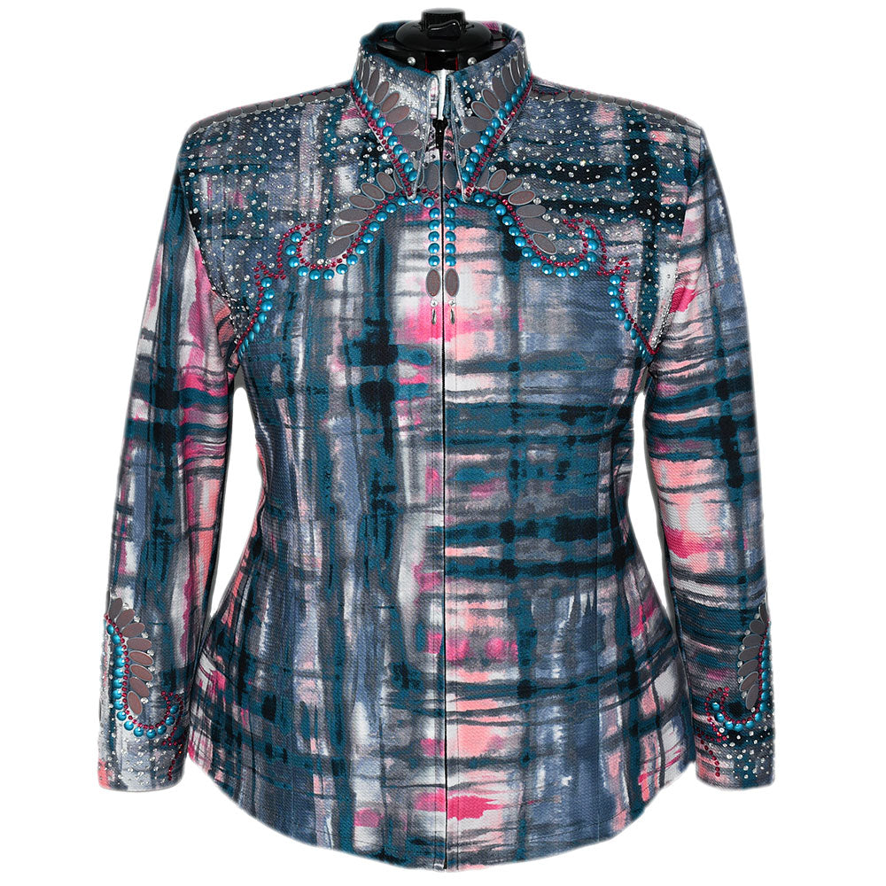 Show Clothes - Pink and Gray All Day Shirt (5X/6X) - Lisa Nelle