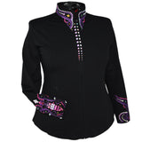 Show Clothes - Purple All Day Jacket (4X) - Lisa Nelle