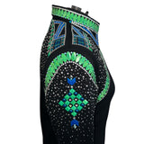 Blue and Green Western All Day Jacket (4X)