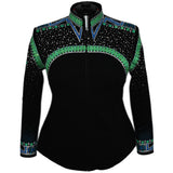 Blue and Green Western All Day Jacket (4X)