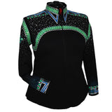 Blue and Green Western All Day Jacket (4X)