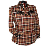 Show Clothes - Western Plaid Show Shirt (4X) - Lisa Nelle