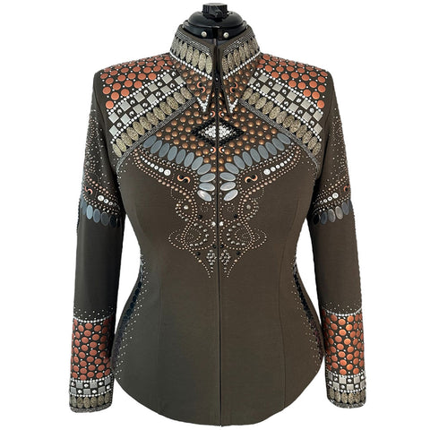 Olive Showmanship Jacket and Pants (XL)