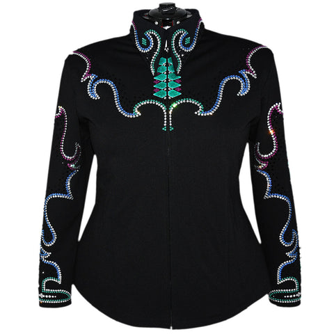 Teal, Blue and Purple All Day Jacket (5X)