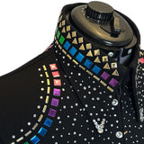 Show Clothes - Rainbow Show Shirt (M) - Lisa Nelle