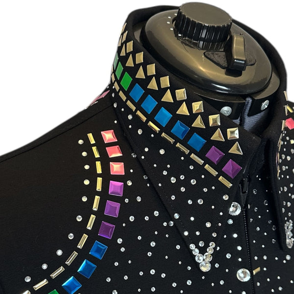 Show Clothes - Rainbow Show Shirt (M) - Lisa Nelle