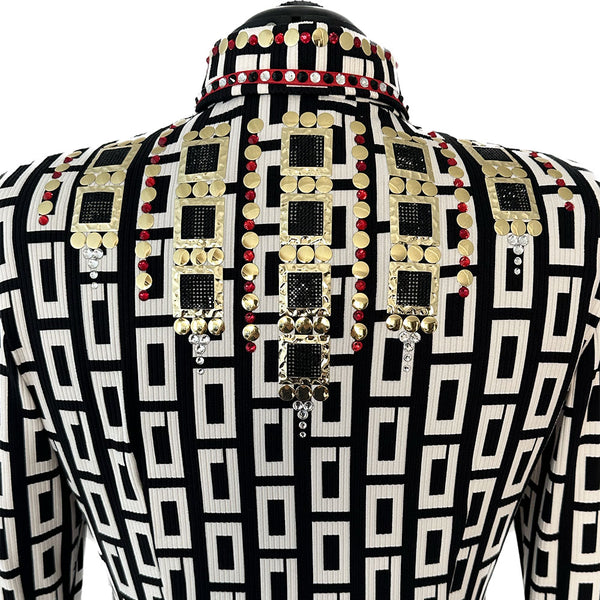 Show Clothes - Chain Link Show Shirt (L/XL) - Lisa Nelle