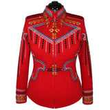 Show Clothes - Red Showmanship Suit (L) - Lisa Nelle