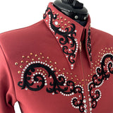 Show Clothes - Mauve Rose All Day Jacket (XL) - Lisa Nelle