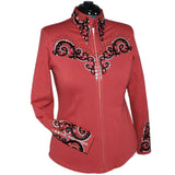 Show Clothes - Mauve Rose All Day Jacket (XL) - Lisa Nelle