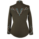 Show Clothes - Deep Gray Green Showmanship Suit (L/XL) - Lisa Nelle