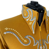 Show Clothes - Golden Showmanship Suit (S/M) - Lisa Nelle