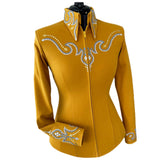 Show Clothes - Golden Showmanship Suit (S/M) - Lisa Nelle