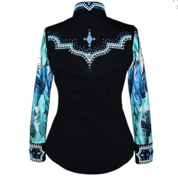 Show Clothes - Feathers Show Shirt (M/L) - Lisa Nelle