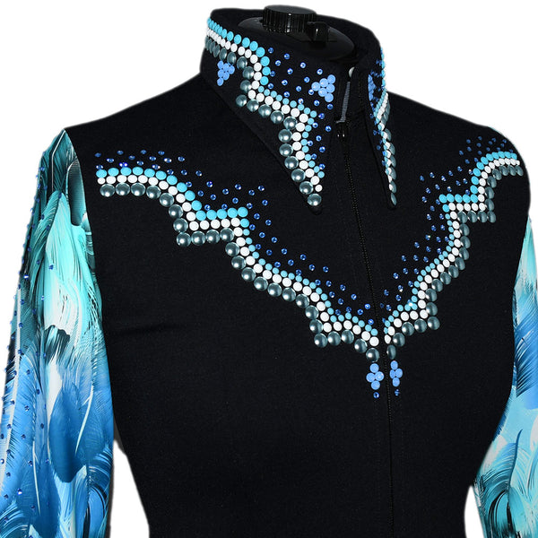 Show Clothes - Feathers Show Shirt (M/L) - Lisa Nelle