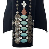 Show Clothes - Brown and Turquoise Show Jacket (2X) - Lisa Nelle
