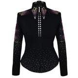 Show Clothes - Pink and Gold Riding Jacket (M) - Lisa Nelle