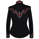 Show Clothes - Ruby Western Show Shirt (L/XL) - Lisa Nelle