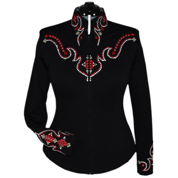 Show Clothes - Ruby Western Show Shirt (L/XL) - Lisa Nelle