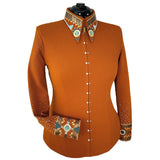 Show Clothes - Rust Show Shirt (XL) - Lisa Nelle