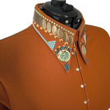Show Clothes - Rust Show Shirt (XL) - Lisa Nelle