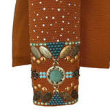 Show Clothes - Rust Show Shirt (XL) - Lisa Nelle