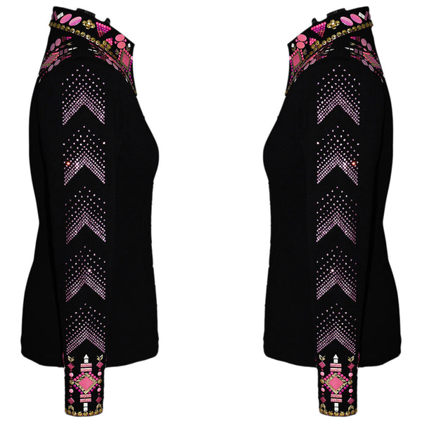 Show Clothes - Pink on Pink Show Shirt (M/L) - Lisa Nelle