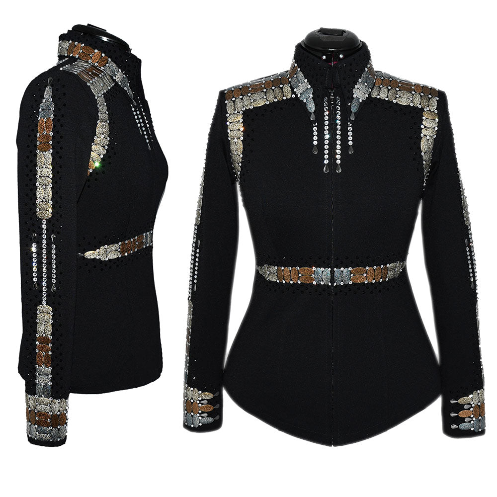 Show Clothes - Warm Tones Showmanship Jacket (XS) - Lisa Nelle
