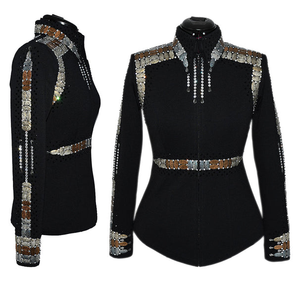 Show Clothes - Warm Tones Showmanship Jacket (XS) - Lisa Nelle