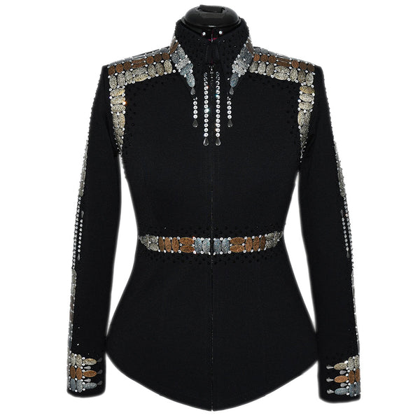 Show Clothes - Warm Tones Showmanship Jacket (XS) - Lisa Nelle