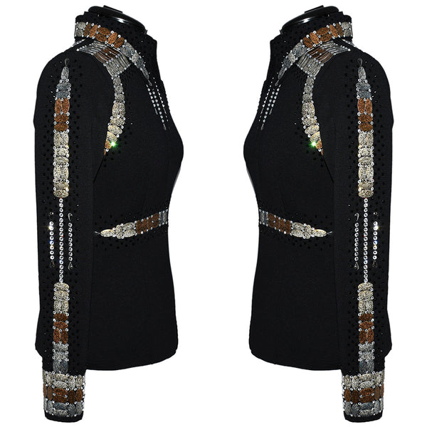 Show Clothes - Warm Tones Showmanship Jacket (XS) - Lisa Nelle