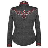 Glen Plaid and Red Show Shirt (L)