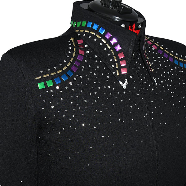 Show Clothes - Rainbow Gold All Day Jacket (2X) - Lisa Nelle