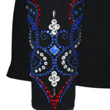Show Clothes - Blue and Red All Day Jacket (5X) - Lisa Nelle